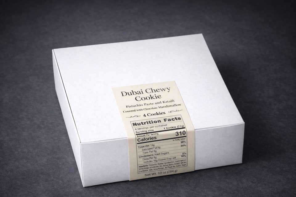 Dubai Chewy Cookie 4個 Dubai Chewy Cookie - 4 pack (pre-order) – Ugly Donuts & Corn Dogs